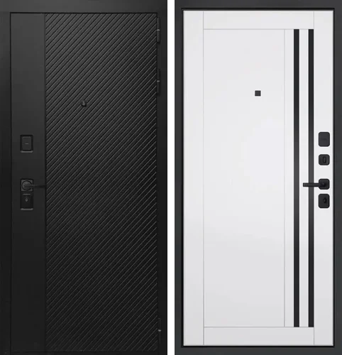 Темная входная дверь №32