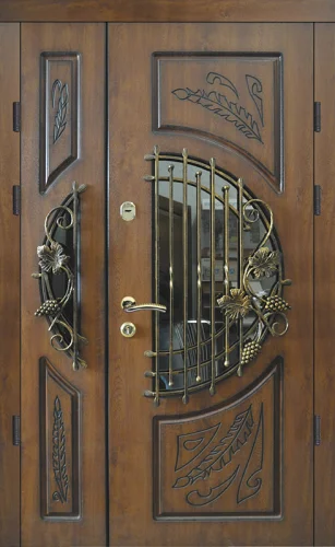 Дверь входная массив сосны №48