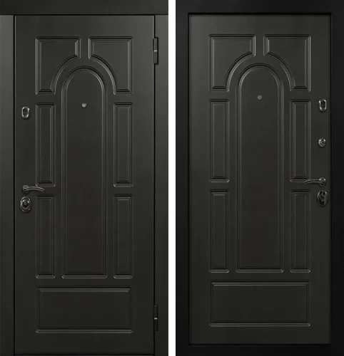 Дверь уличная металлическая утепленная №29