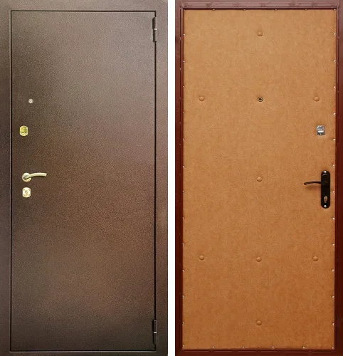 Временная дверь на стройку №5