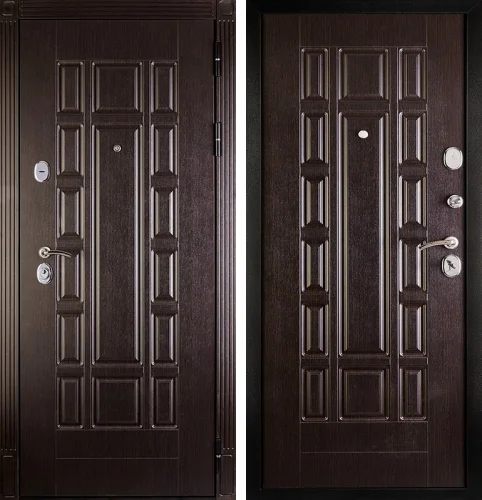 Дверь входная звукоизоляционная металлическая №74