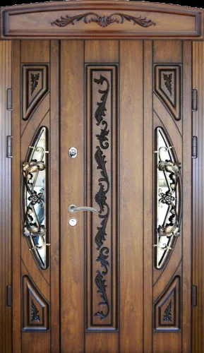 Дверь из массива остекленная №22