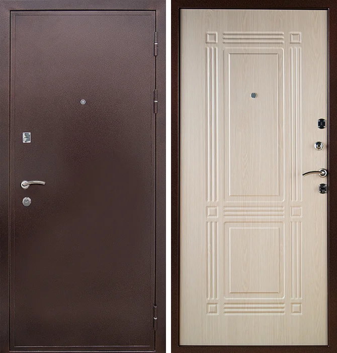 Входная глухая дверь №16