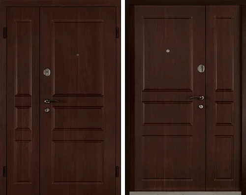 Распашная полуторная дверь №1