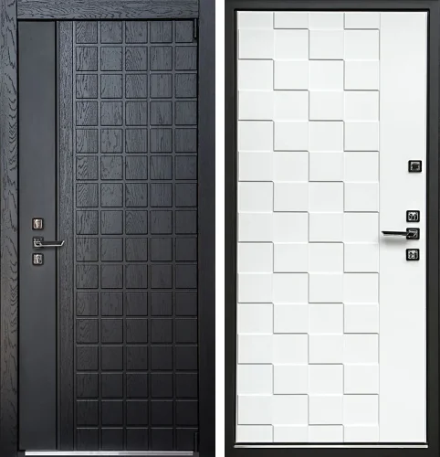 Современная квартирная дверь в новостройку №83