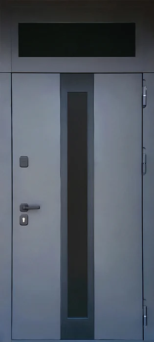 Входная дверь с верхним окном №35