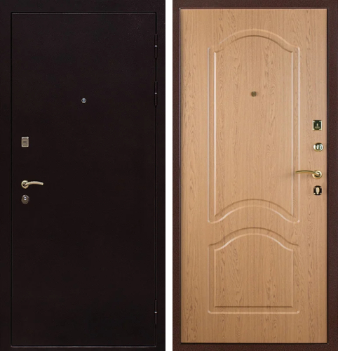 Входная дверь в баню уличная №32