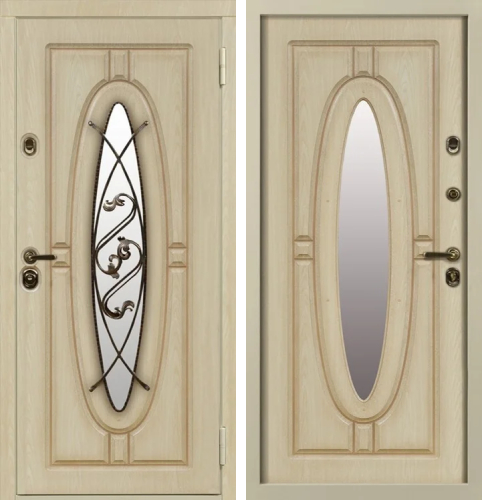 Входная дверь с окном №6