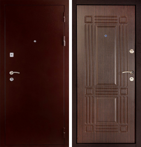 Дверь входная с порошковым покрытием недорого №44