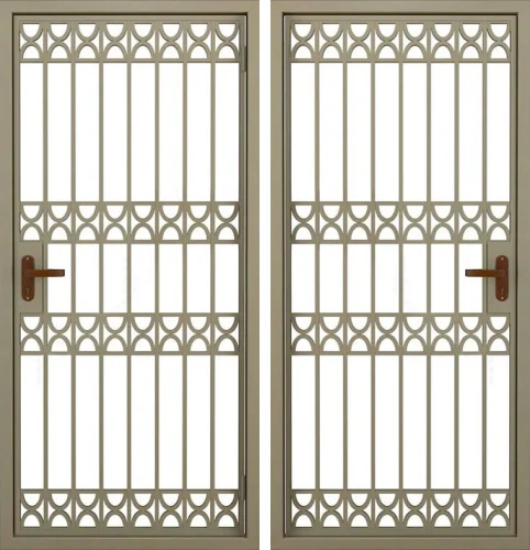 Дверь решетчатая усиленная №12