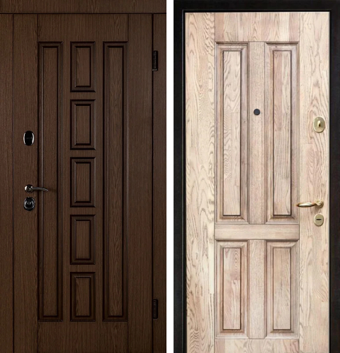 Дверь межкомнатная входная металлическая №16