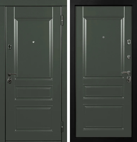 Дверь входная утепленная для загородного дома №26