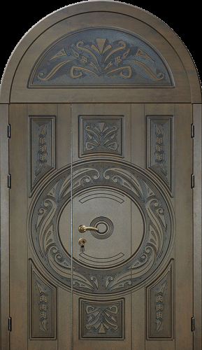 Арочная дверь в дом №46
