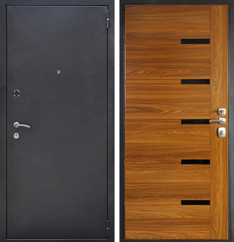 Входная дверь графит №31