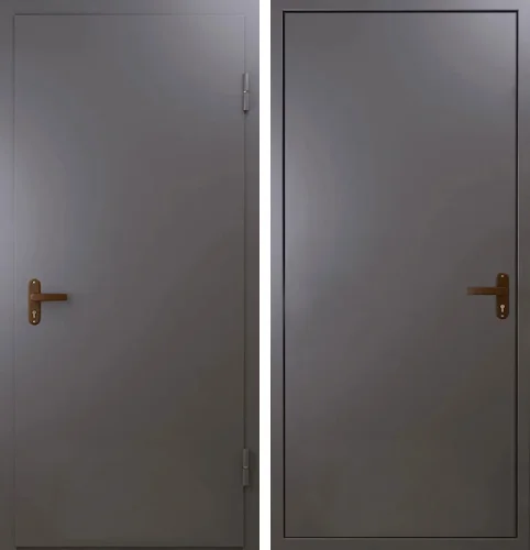 Металлическая дверь с двух сторон №2