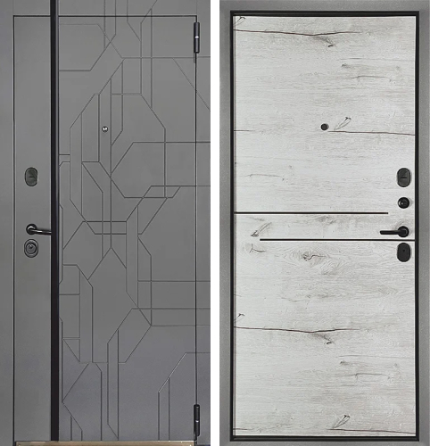 Дверь металлическая входная утепленная с шумоизоляцией №140
