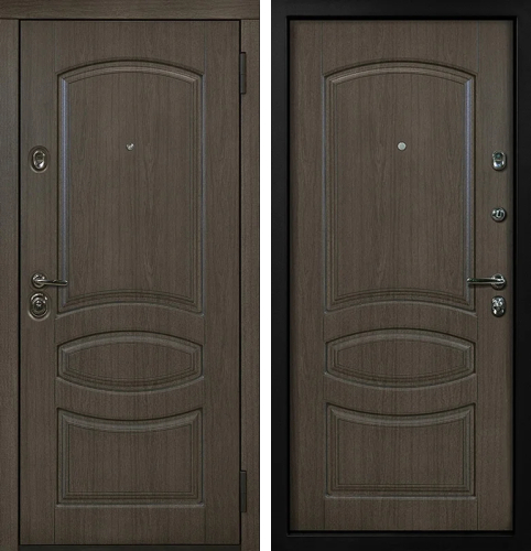 Межкомнатная дверь из металла 2000 мм №47