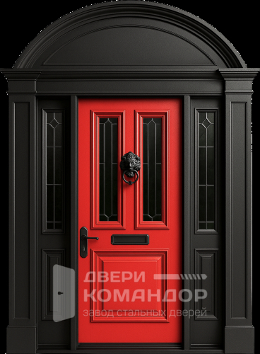 Арочная дверь в английском стиле №62