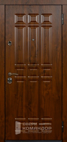 Входная дверь под дерево в квартиру №23 - наружная сторона