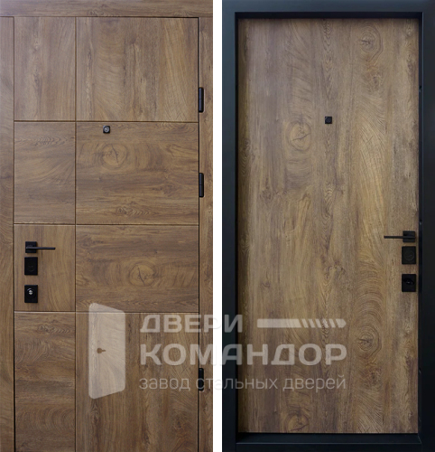 Металлическая дверь в деревянный дом №118