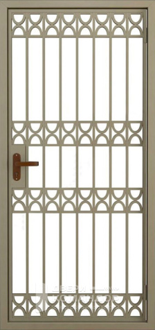 Дверь решетчатая усиленная №12 - наружная сторона