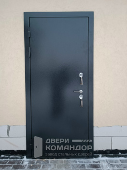 Входная стальная дверь Термо Классика медь антик / дуб