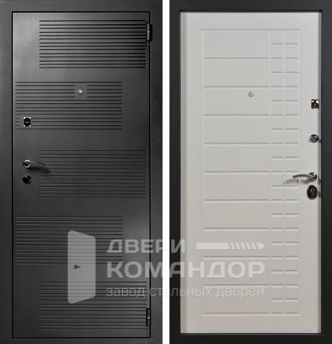 Дверь металлическая графит №62