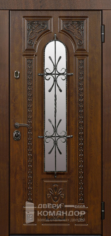 Дверь с терморазрывом и стеклопакетом №7 - наружная сторона