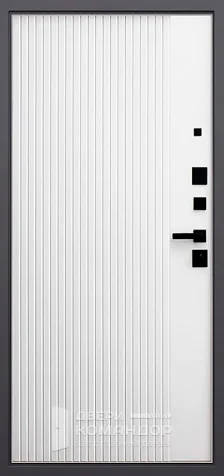 Дверь с терморазрывом серая №106 - внутренняя сторона