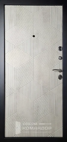 Дверь дачная утепленная №88 - внутренняя сторона